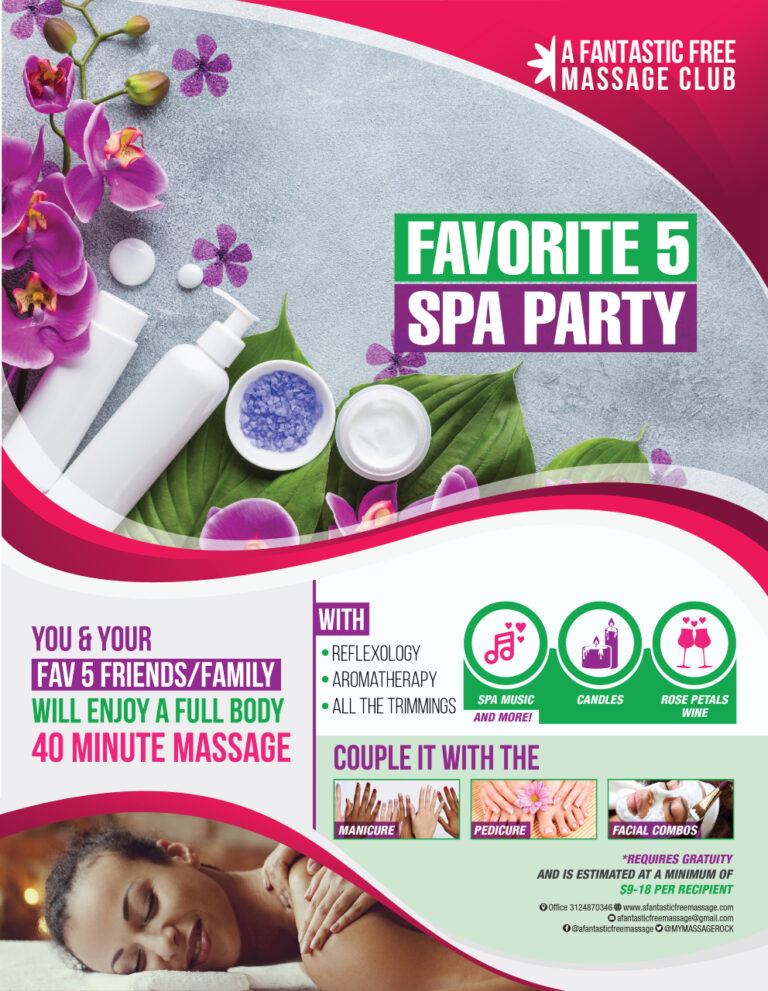 Favorite 5 SPA Party Offer 2021