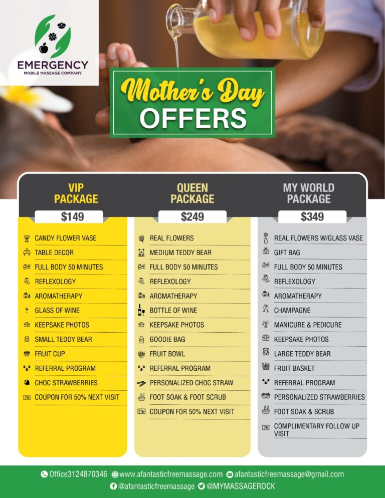 Mother's day offers price list