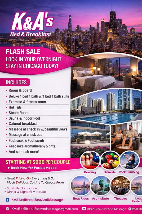 Chicago Bed and Breakfast Massage