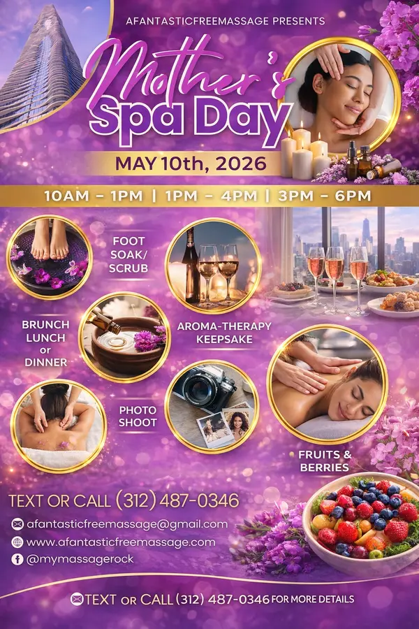Chicago Mother's Day Spa Massage