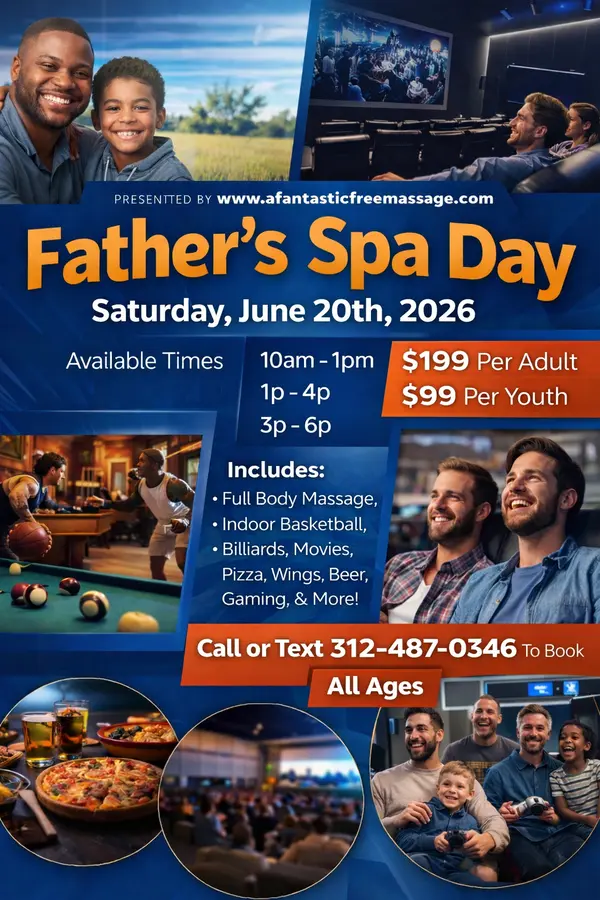 Chicago Father's Day Spa Massage